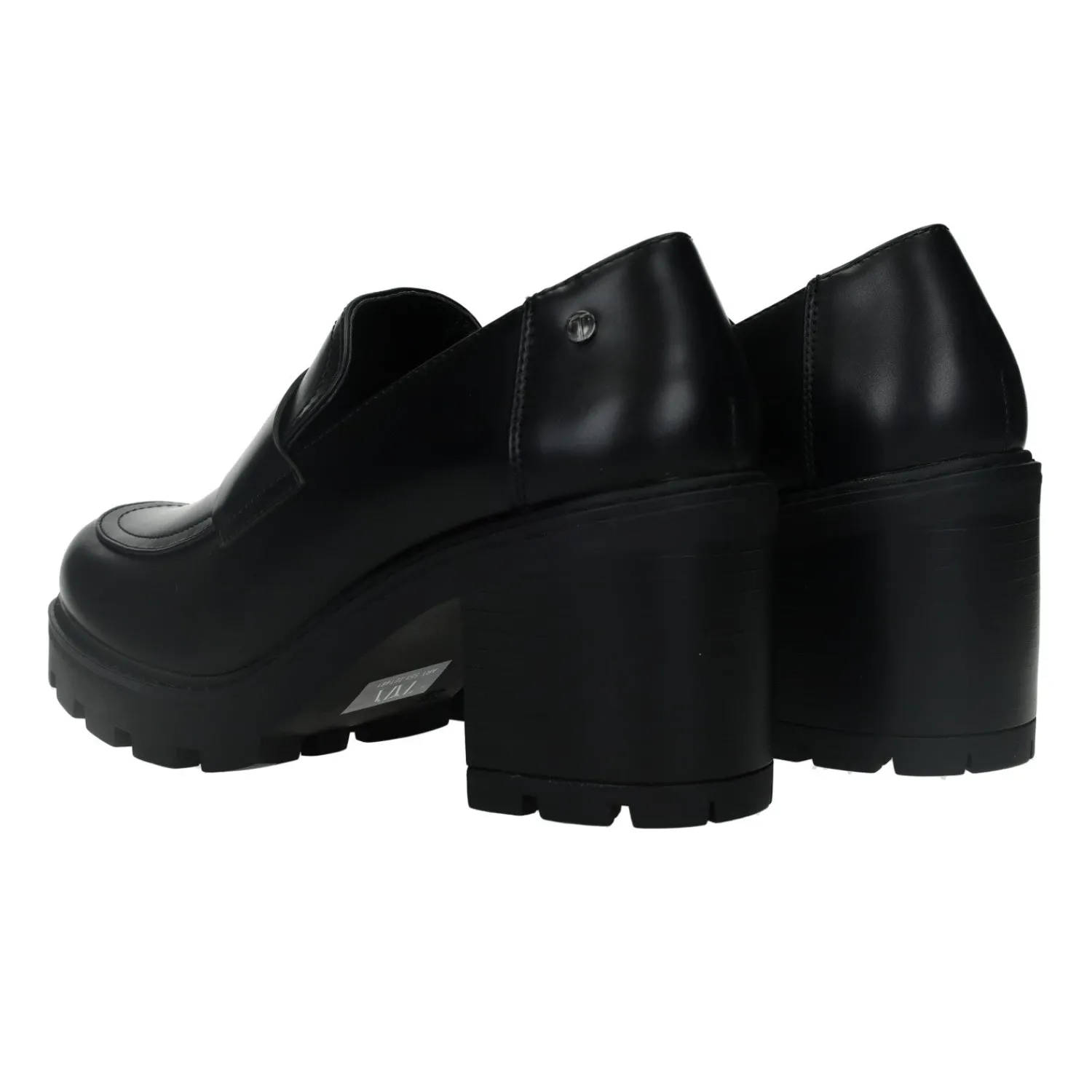 Tata Italia Mocassini in vernice. Tacco alto 7 cm Nero Best