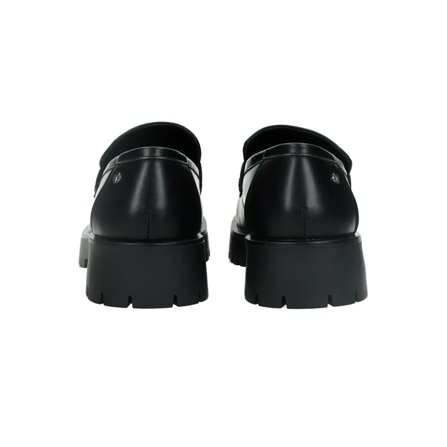 Tata Italia Mocassini platform. Tacco alto 3.5 Nero Best