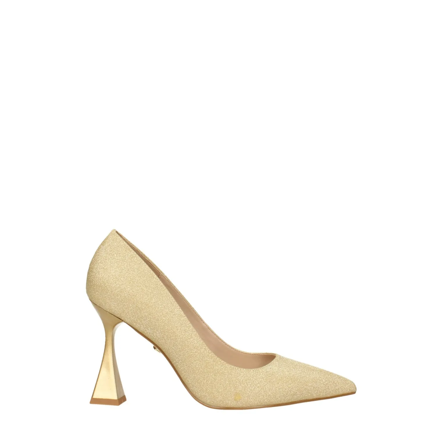 Tata Italia Pumps glitterate. Tacco piramidale alto 9cm New