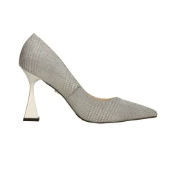 Tata Italia Pumps glitterate. Tacco piramidale alto 9cm New