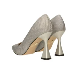 Tata Italia Pumps glitterate. Tacco piramidale alto 9cm New