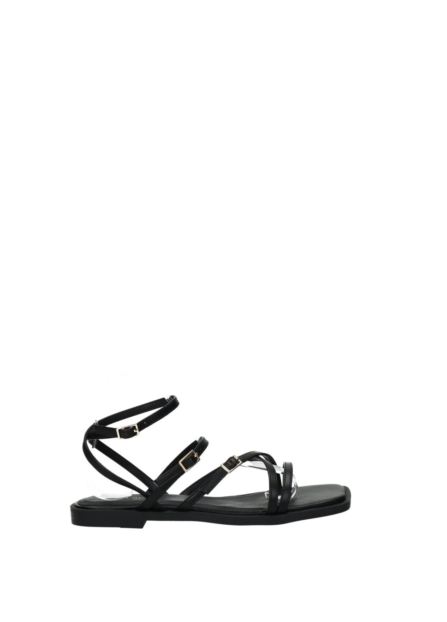 Tata Italia Sandali bassi con listini incrociati Nero New