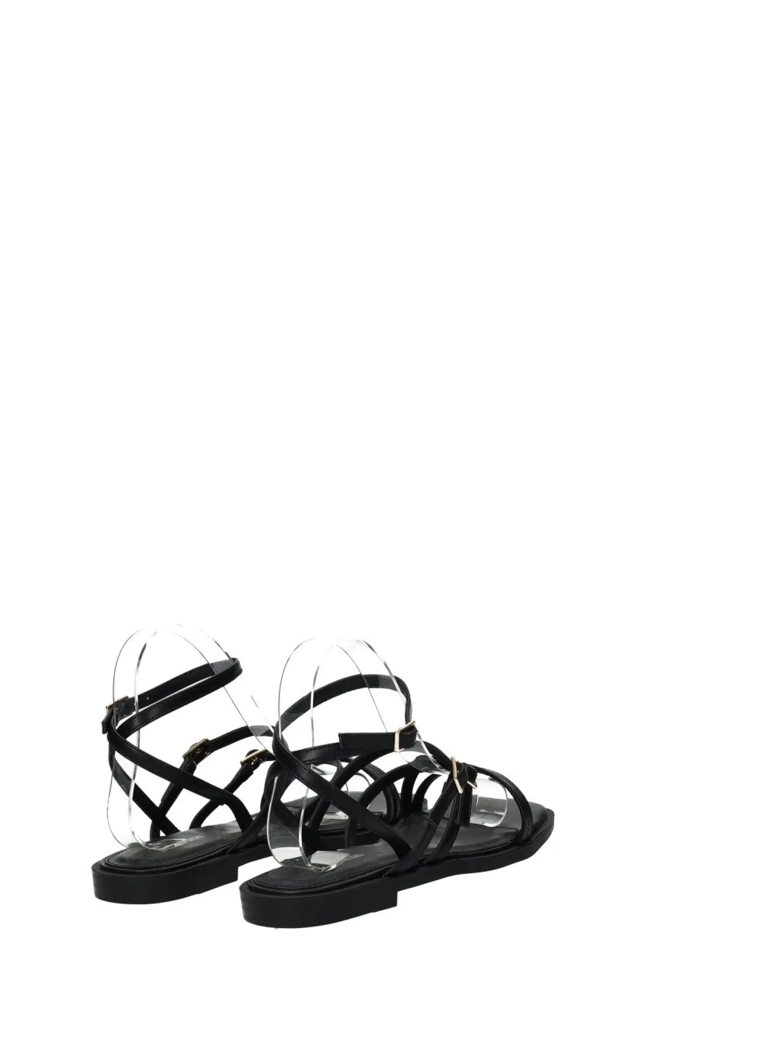 Tata Italia Sandali bassi con listini incrociati Nero New