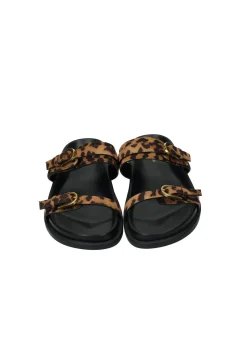 Tata Italia Sandali con doppia fascia Marrone Hot