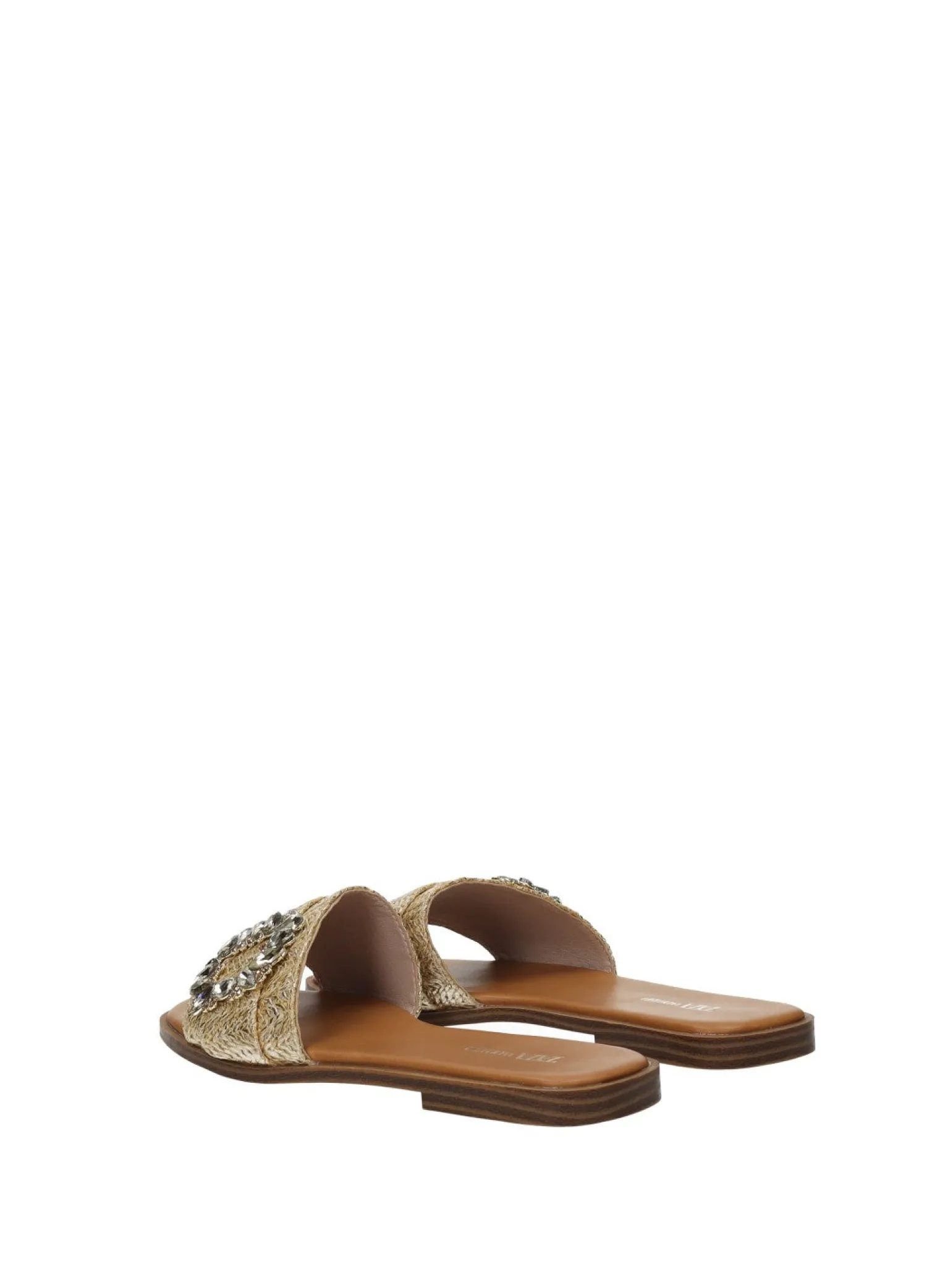 Tata Italia Sandali con fibbia gioiello Oro New