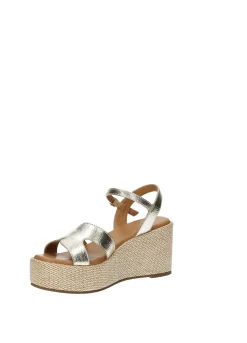 Tata Italia Sandali con zeppa Oro Outlet