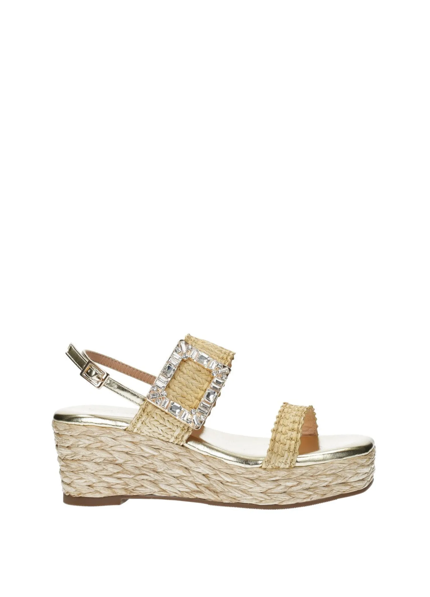 Tata Italia Sandali con zeppa Oro Clearance