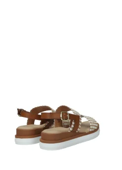 Tata Italia Sandali con zeppa Marrone New