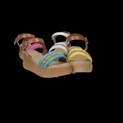 Tata Italia Sandali con zeppa. Made in Italy. Tacco alto 6cm Discount