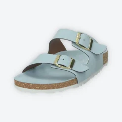 Tata Italia Sandali flat con doppia fibbia. Made in Italy Hot
