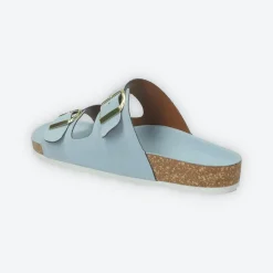 Tata Italia Sandali flat con doppia fibbia. Made in Italy Hot