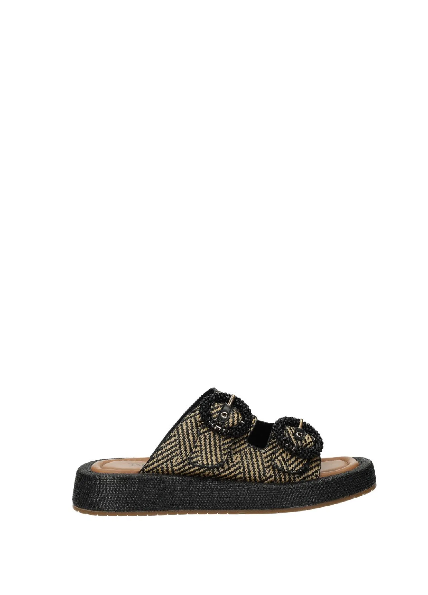 Tata Italia Sandali in rafia Nero Best