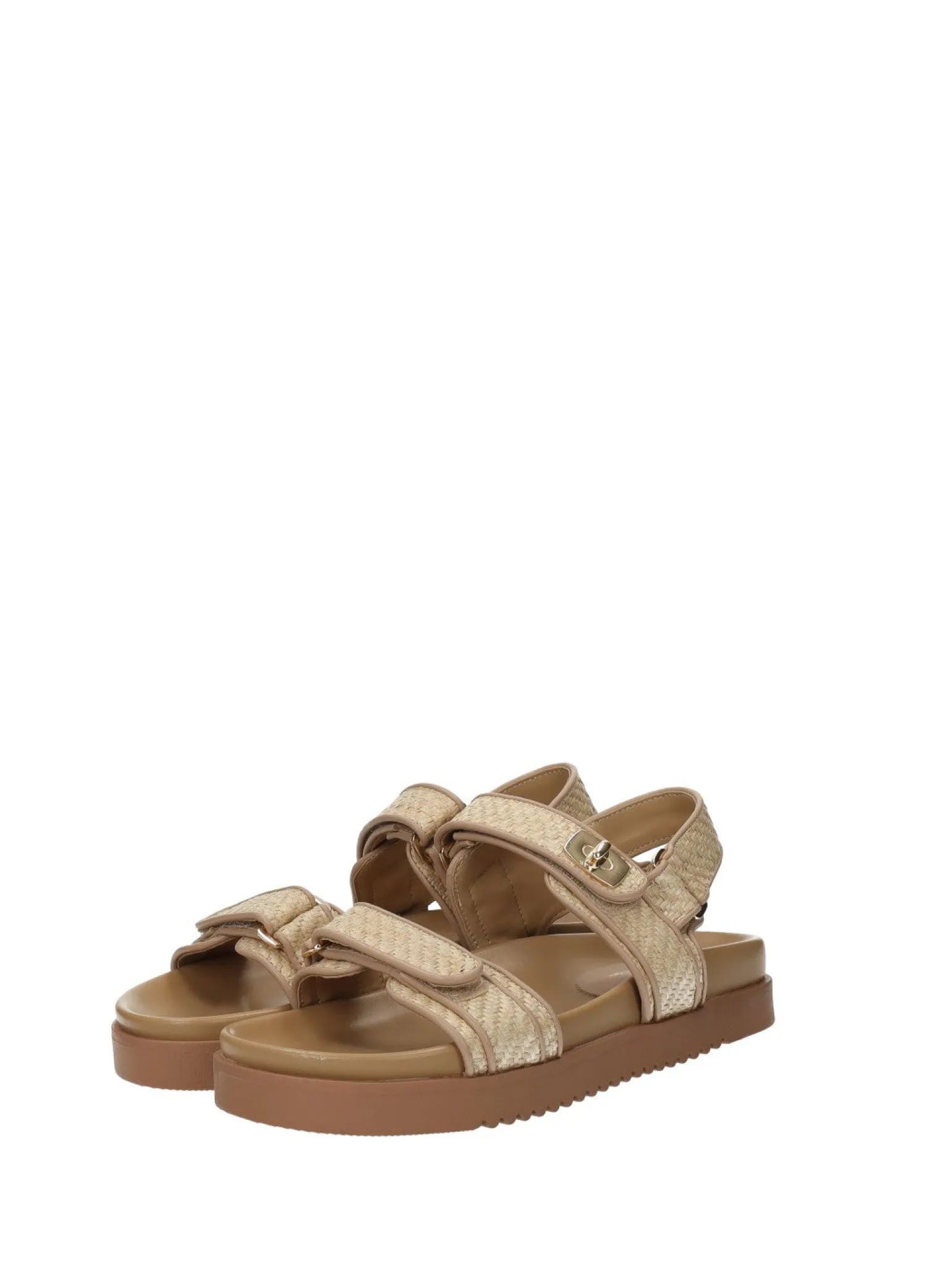 Tata Italia Sandali in rafia Beige Discount