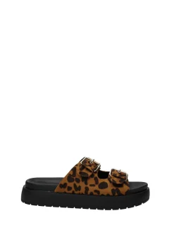 Tata Italia Sandali stampa animalier MARRONE Hot