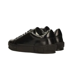 Tata Italia Sneakers basse in vera pelle total black Nero Online