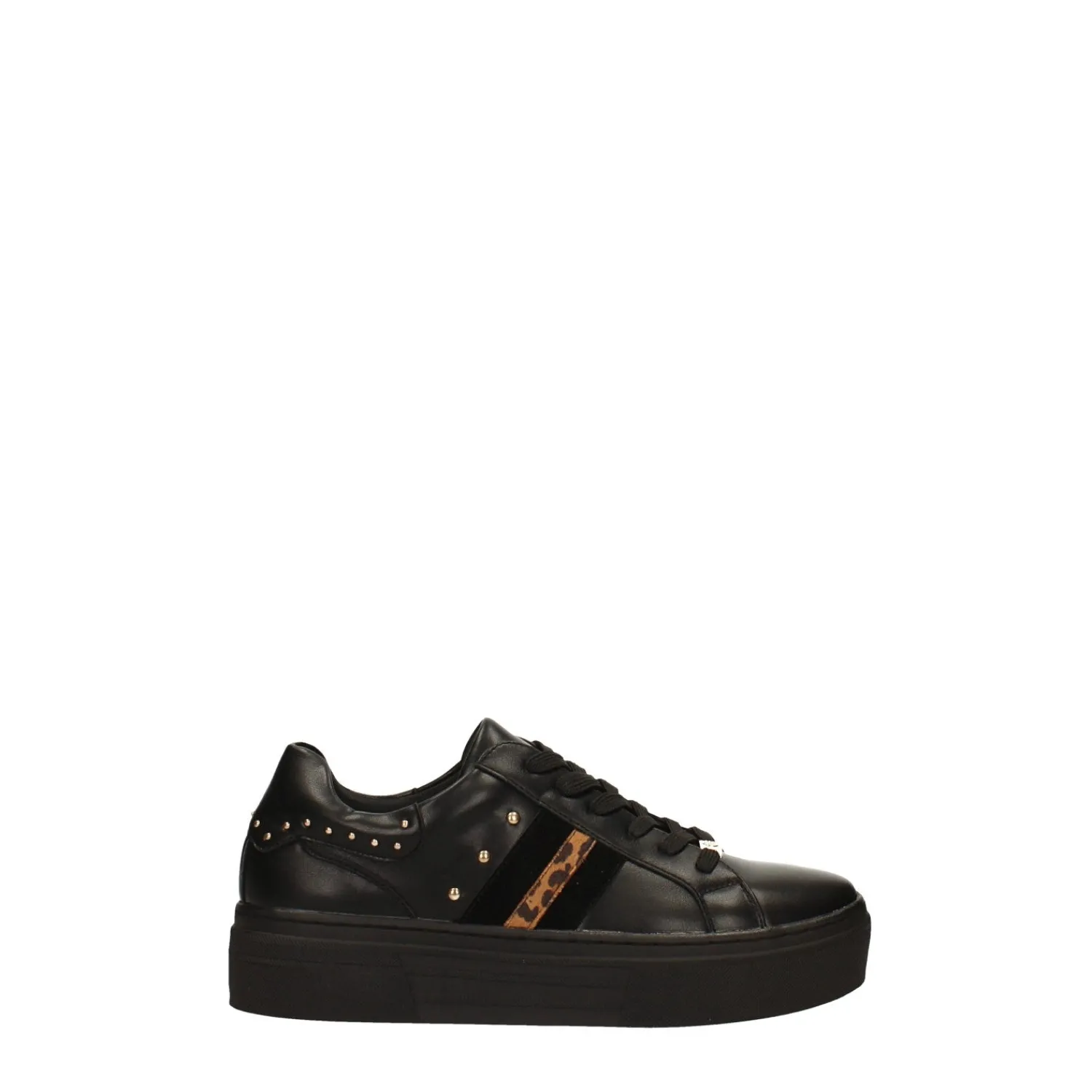 Tata Italia Sneakers con borchie e inserto leopardato Nero Best