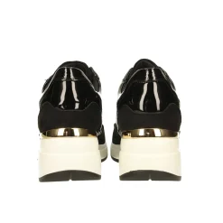 Tata Italia Sneakers con dettagli dorati e strass Nero