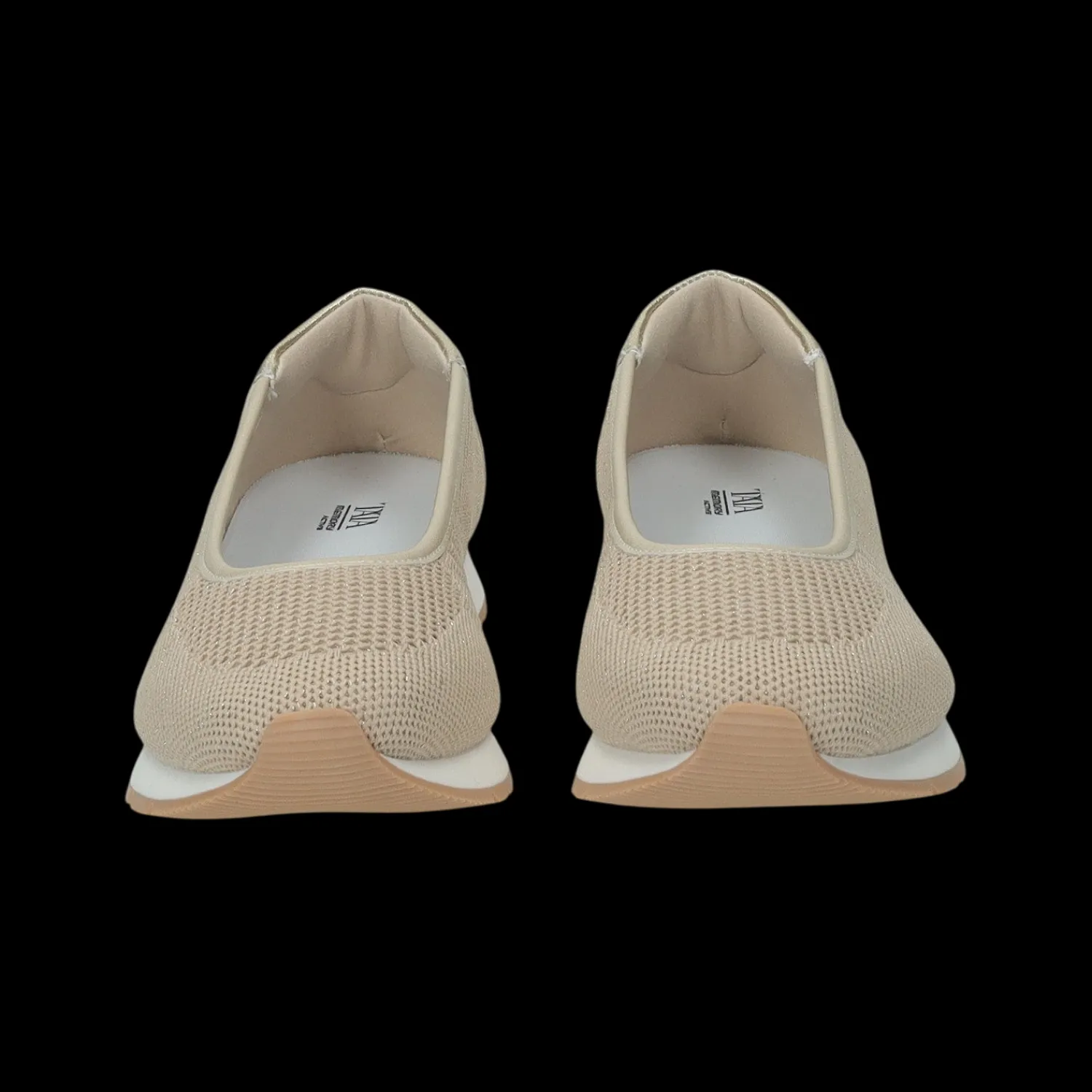 Tata Italia Sneakers con effetto calza Taupe Outlet