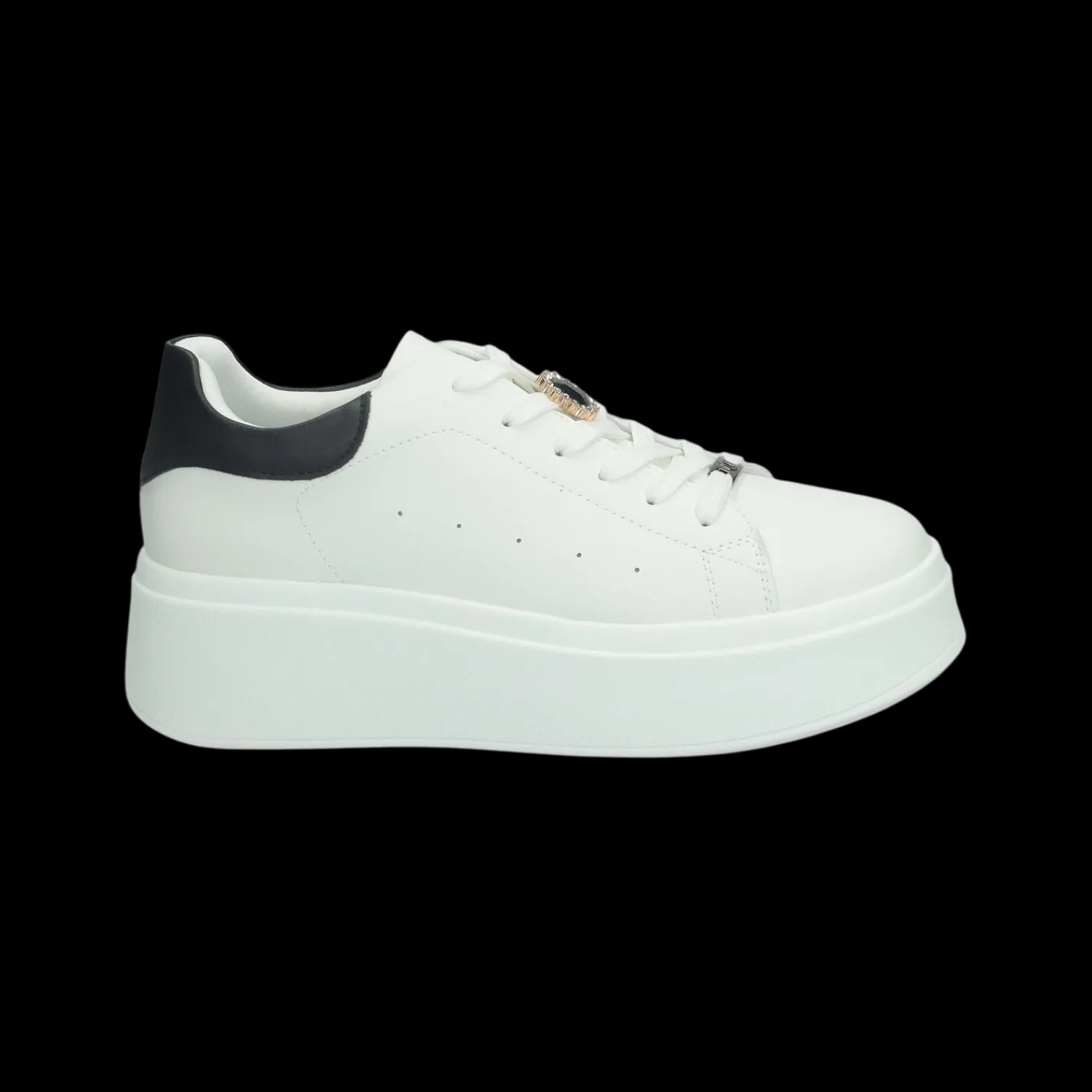 Tata Italia Sneakers con gioiello.Tacco alto 3cm Bianco Online