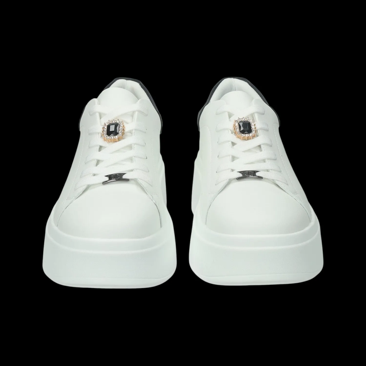 Tata Italia Sneakers con gioiello.Tacco alto 3cm Bianco Online