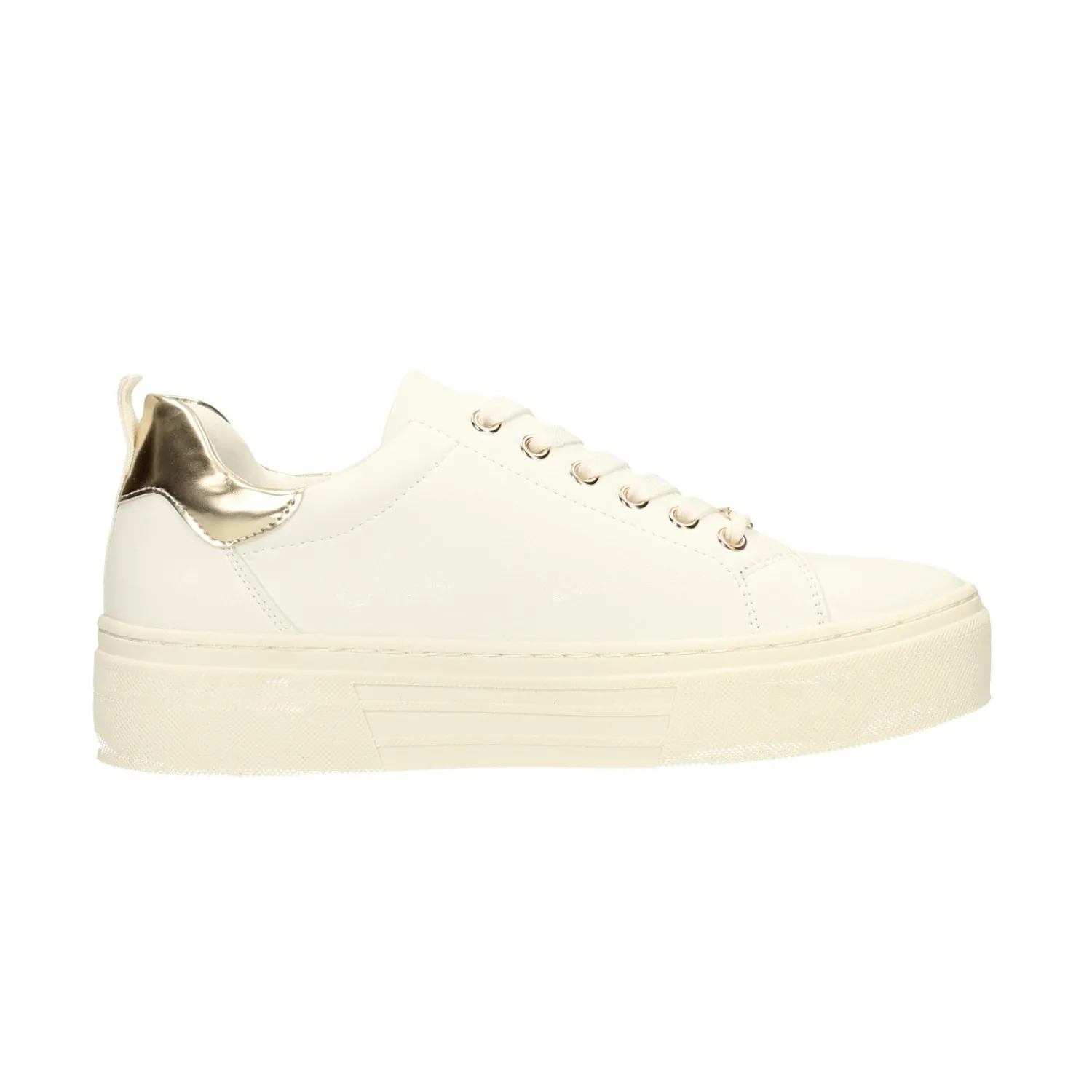 Tata Italia Sneakers con inserto glitterato. suola alta 3.5cm