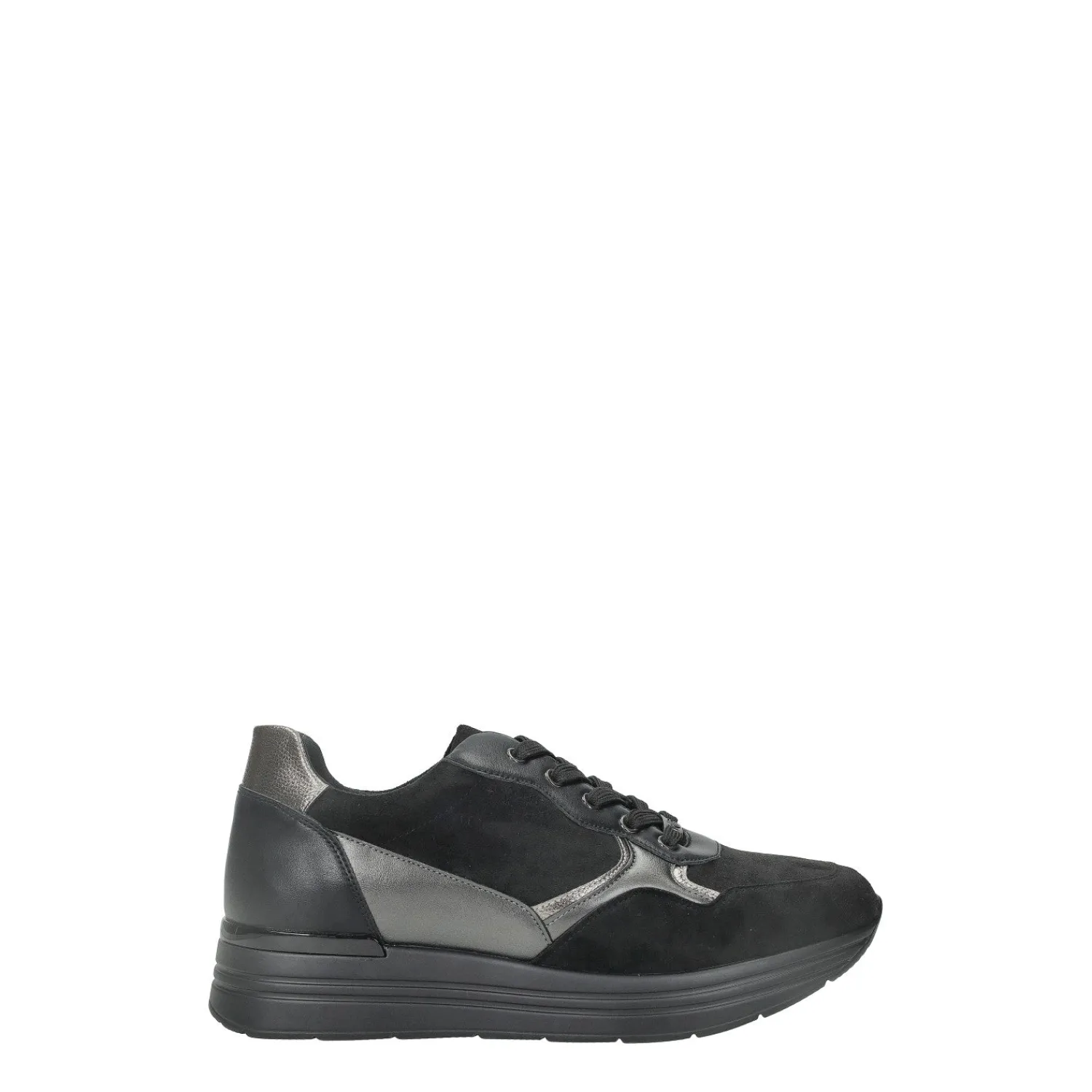 Tata Italia Sneakers con mini zeppa.Tacco alto 4 cm Nero Sale