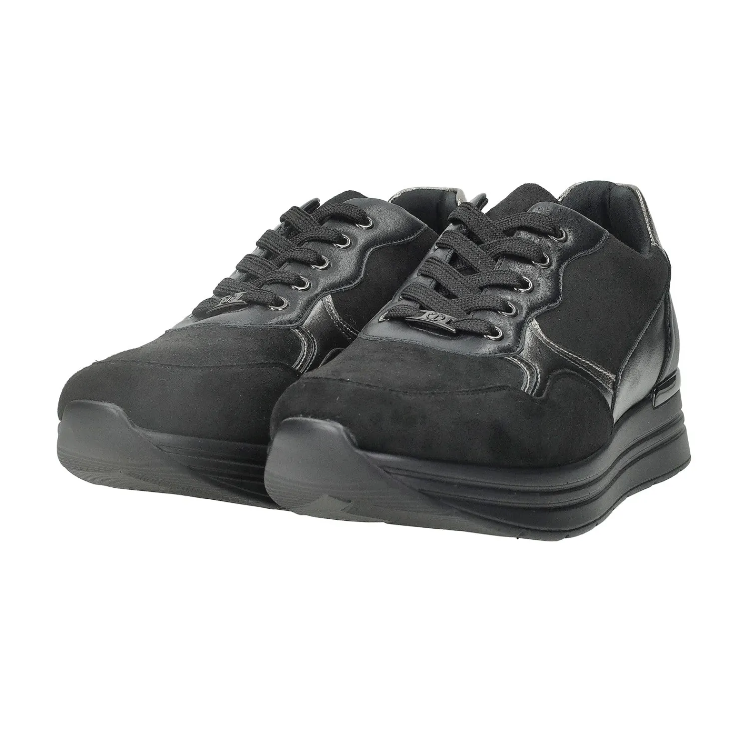 Tata Italia Sneakers con mini zeppa.Tacco alto 4 cm Nero Sale