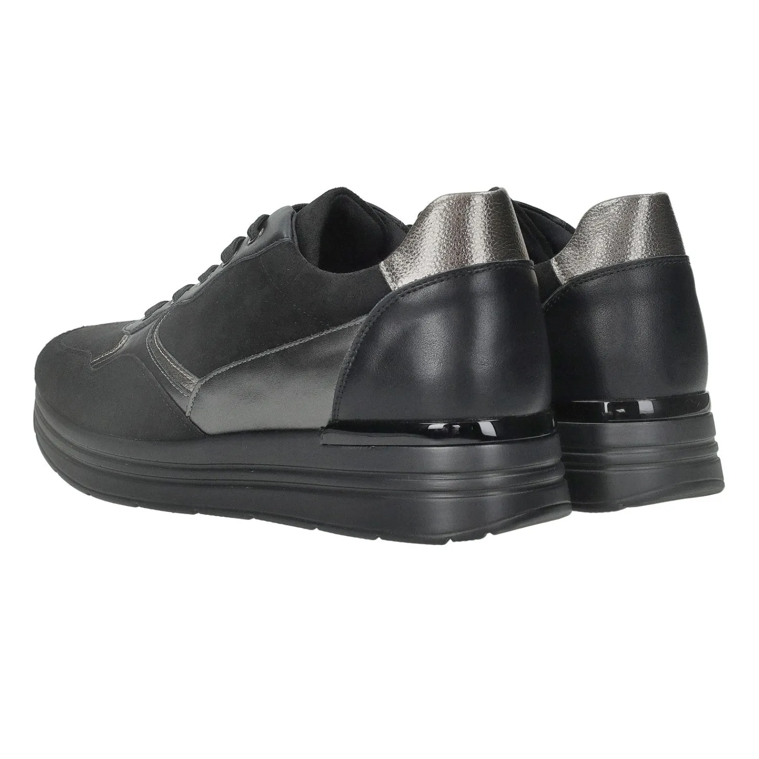 Tata Italia Sneakers con mini zeppa.Tacco alto 4 cm Nero Sale