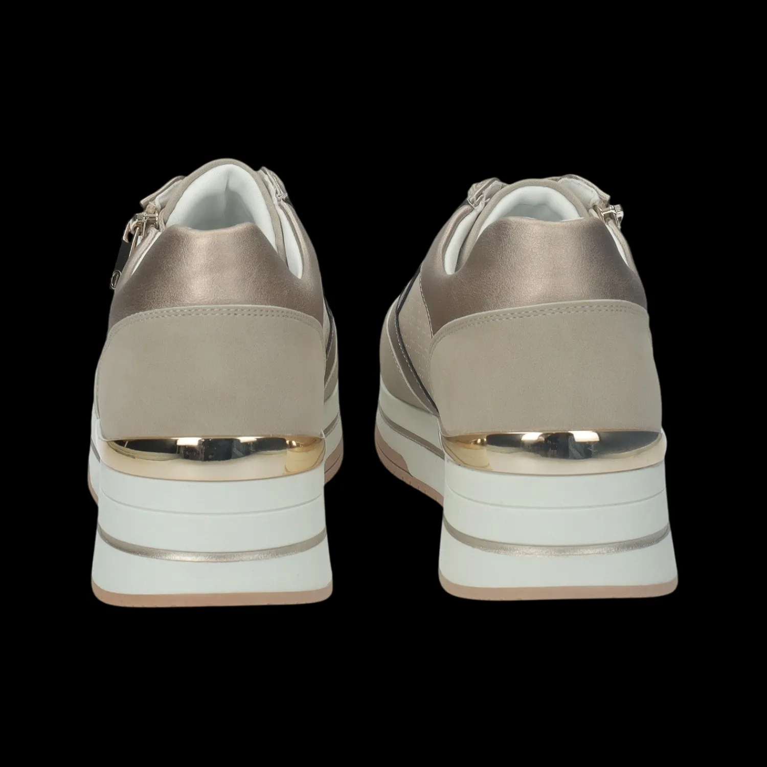 Tata Italia Sneakers con zip laterale.Tacco alto 3 cm New