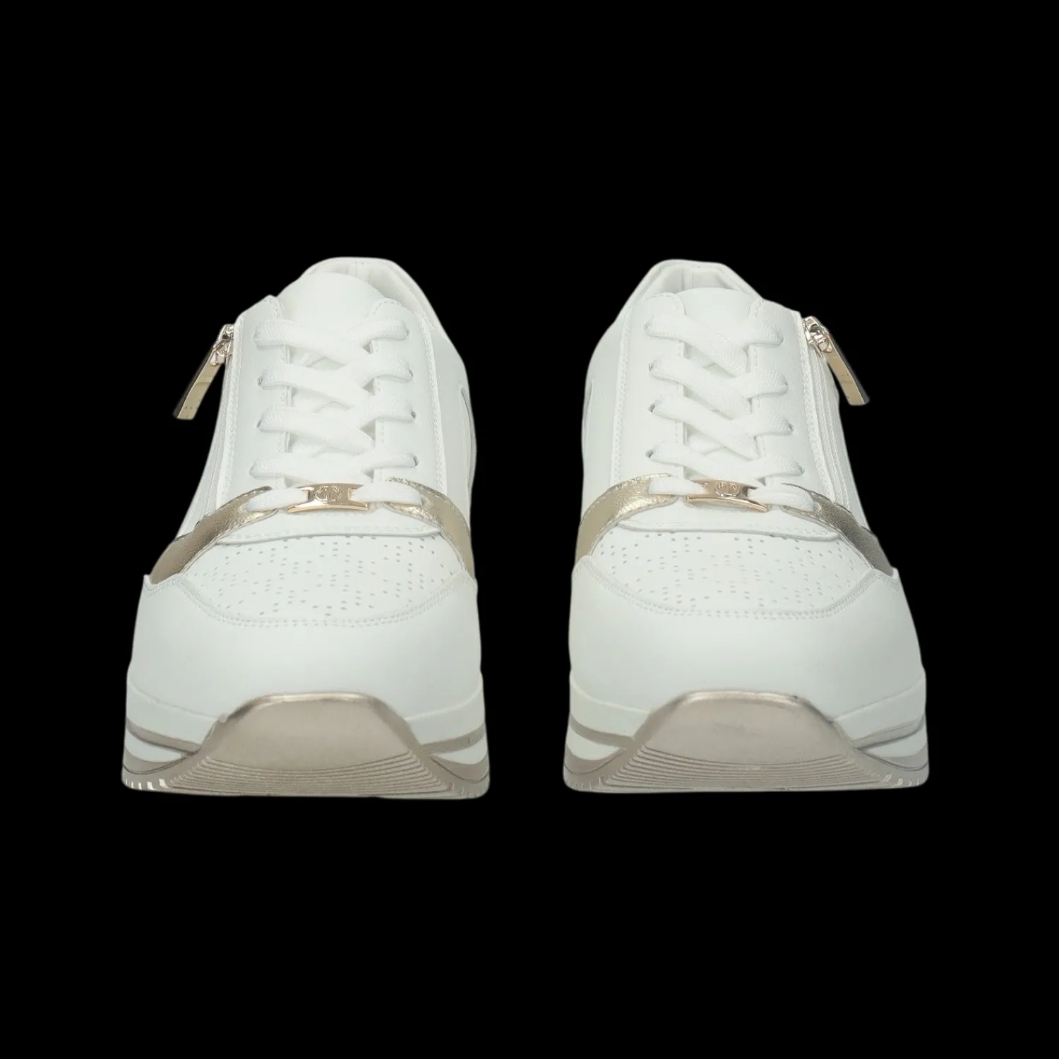 Tata Italia Sneakers con zip laterale.Tacco alto 3 cm New