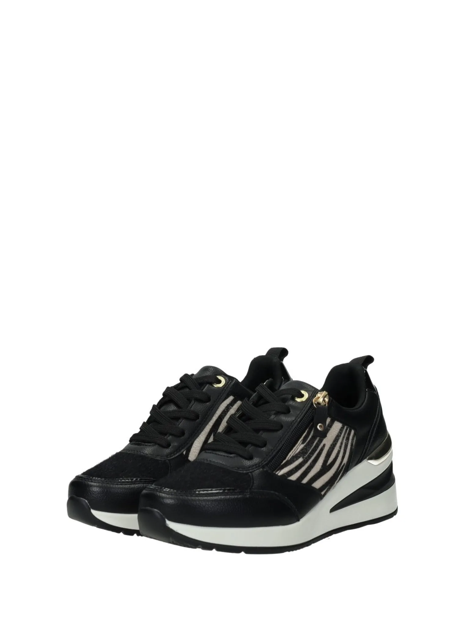 Tata Italia Sneakers donna black/white PU gomma – 1272103B Nero