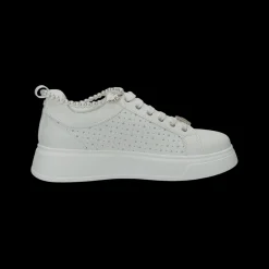 Tata Italia Sneakers platform con catena di perle.Tacco alto 4 cm Online