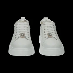 Tata Italia Sneakers platform con catena di perle.Tacco alto 4 cm Online