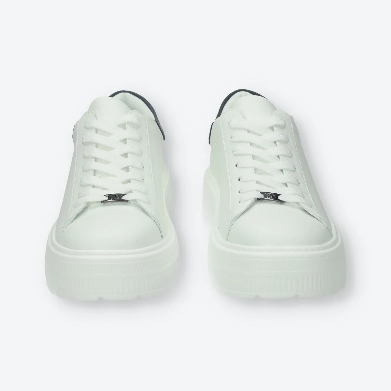 Tata Italia Sneakers platform.Tacco alto 6 cm Bianco Outlet