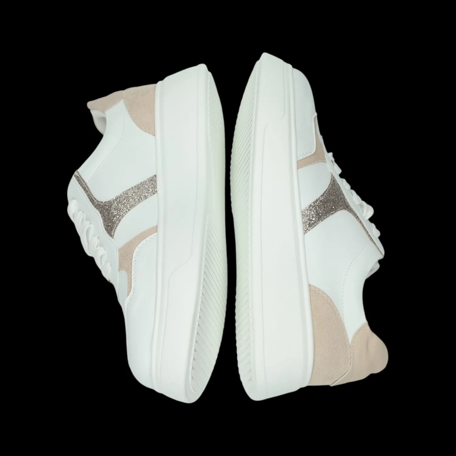 Tata Italia Sneakers platform.Tacco alto 4 cm Bianco Best