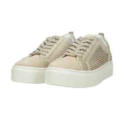 Tata Italia Sneakers ricoperte da strass. Tacco alto: 5 cm Beige Online