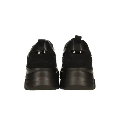 Tata Italia Sneakers total black. Suola alta 5cm Nero Online