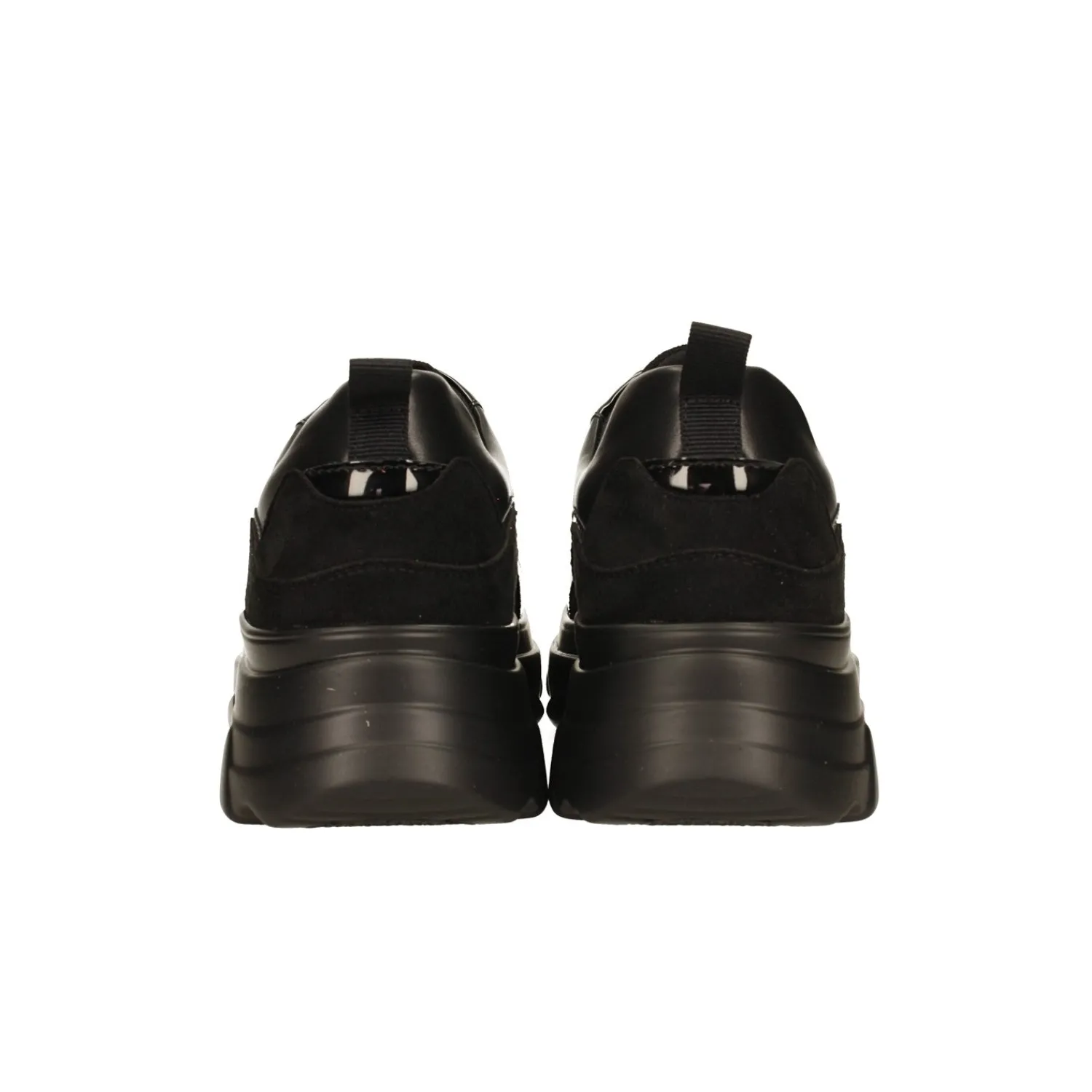 Tata Italia Sneakers total black. Suola alta 5cm Nero Online