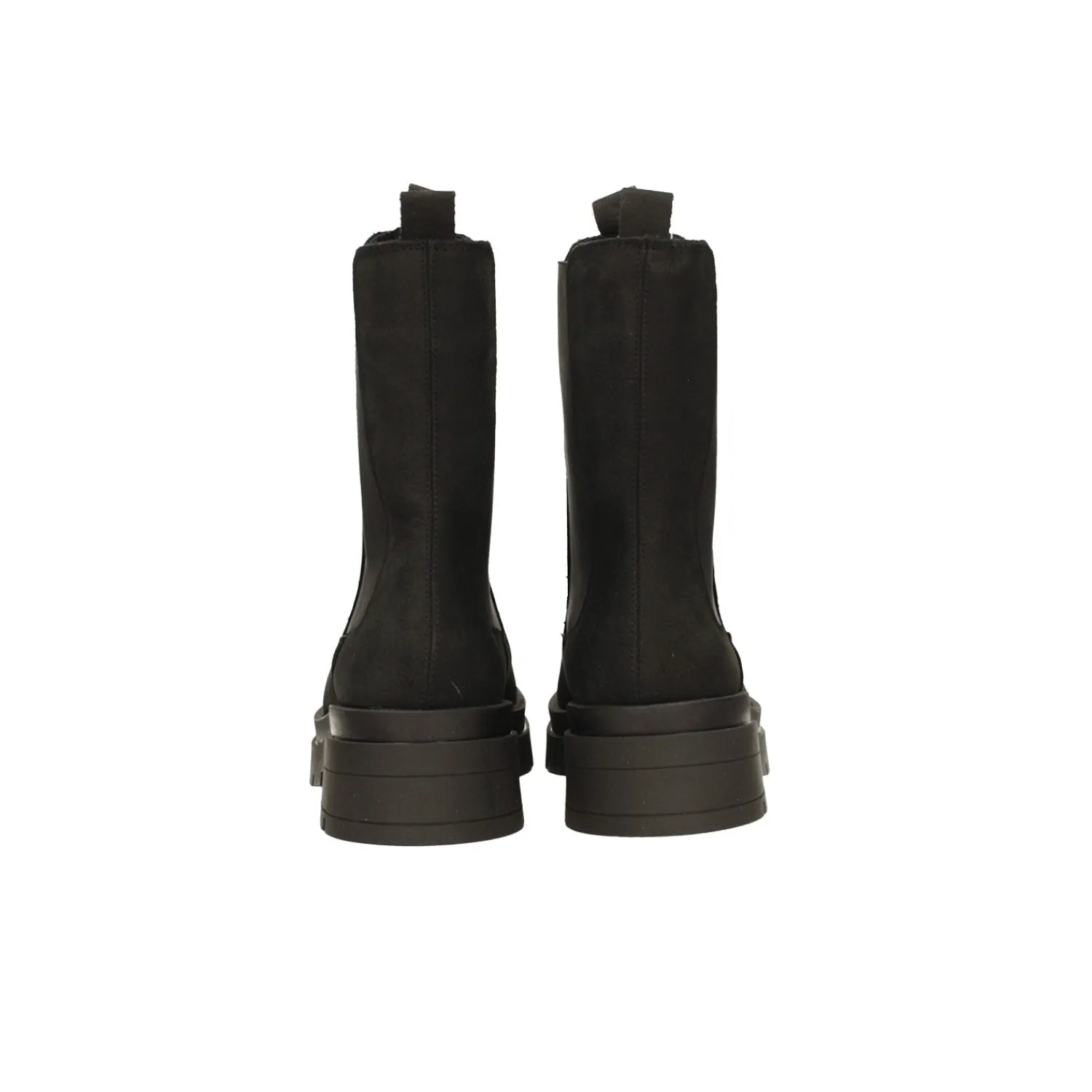 Tata Italia Stivaletti chelsea con suola carrarmato. Tacco alto 5cm Nero Hot