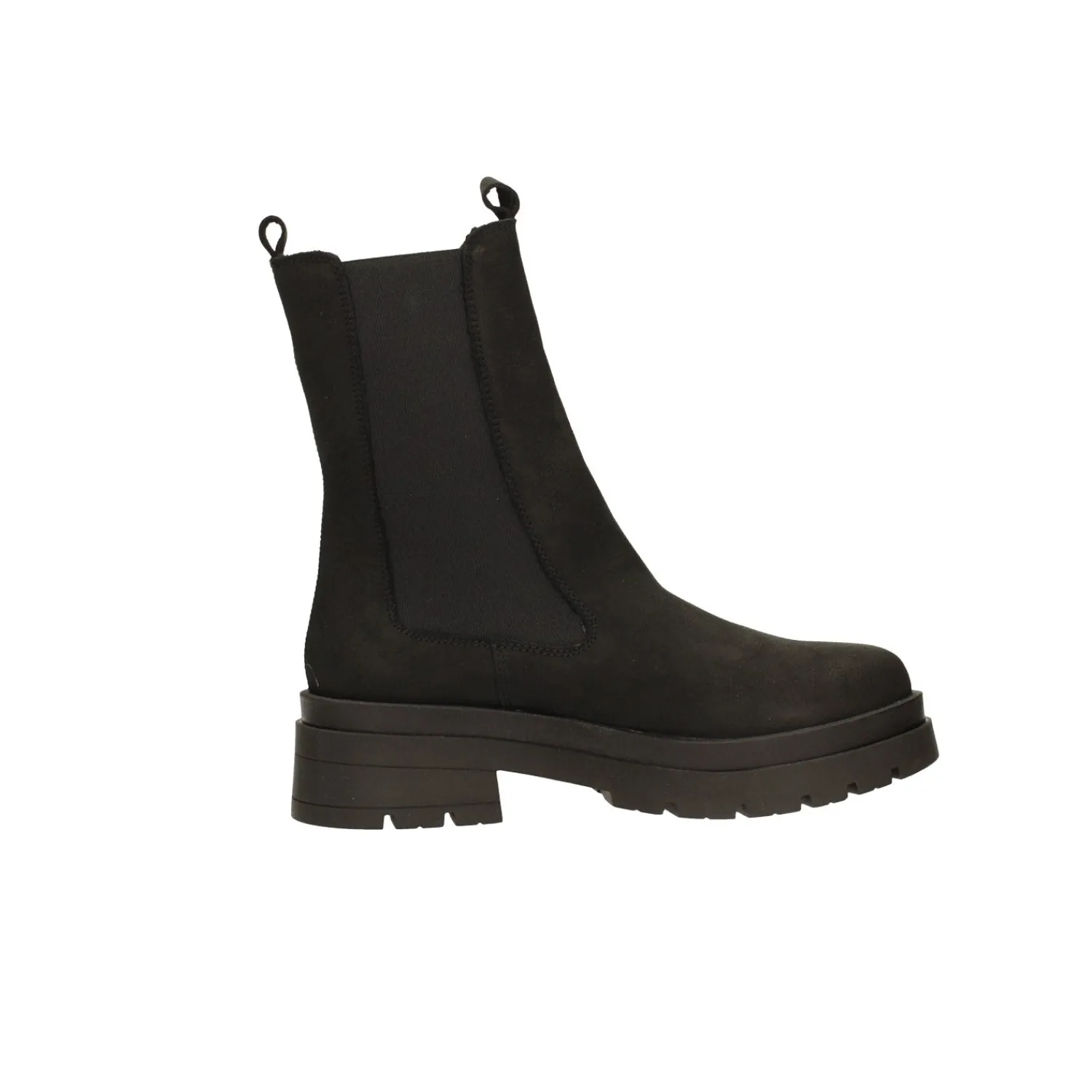 Tata Italia Stivaletti chelsea con suola carrarmato. Tacco alto 5cm Nero Hot