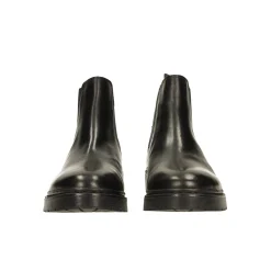 Tata Italia Stivaletti chelsea in vera pelle.Tacco alto 3cm Nero Clearance
