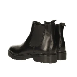 Tata Italia Stivaletti chelsea in vera pelle.Tacco alto 3cm Nero Clearance