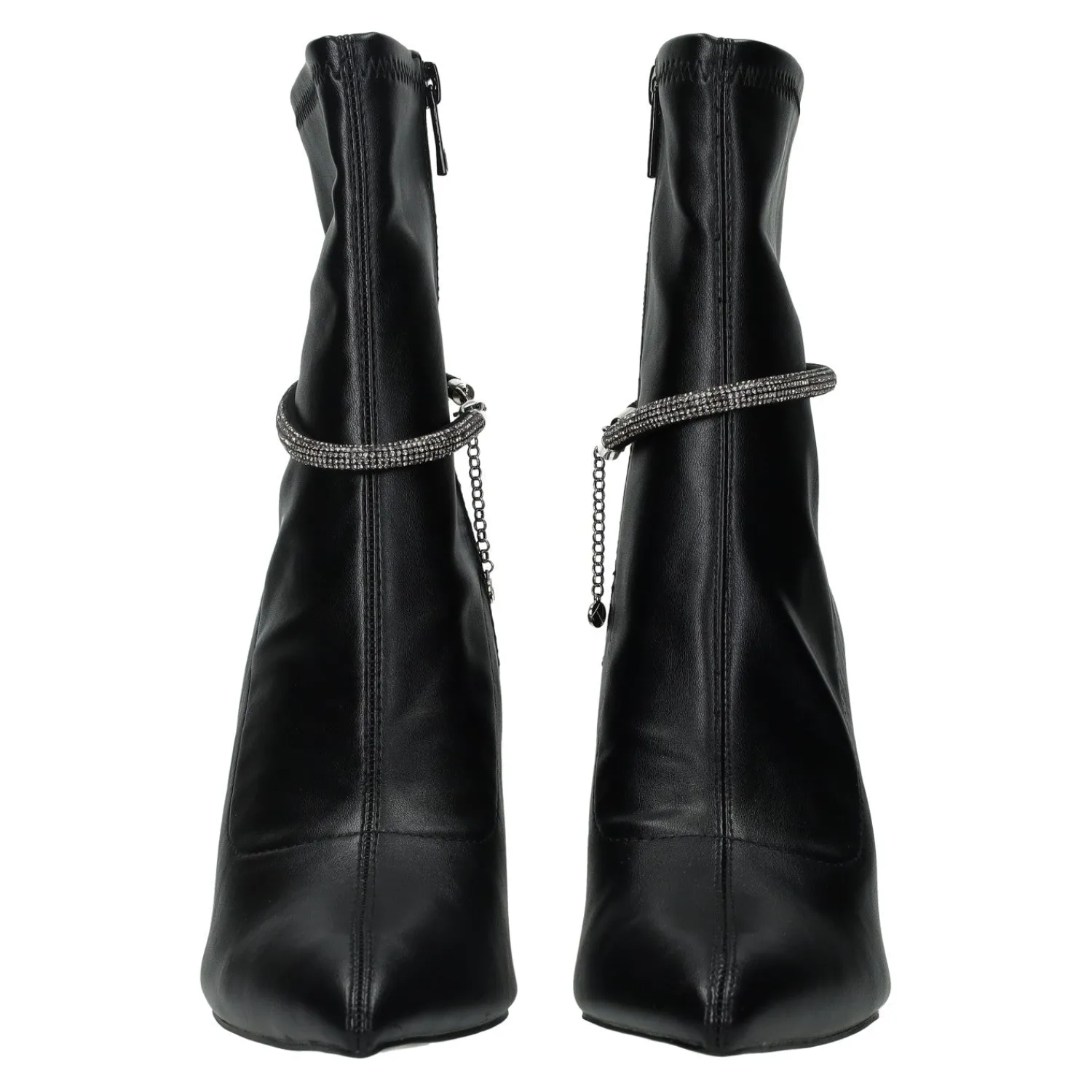 Tata Italia Stivaletti con cordino in strass.Tacco alto 9cm Nero Online