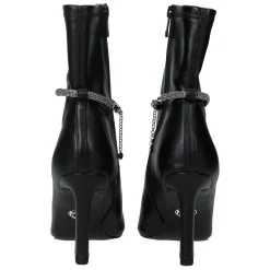Tata Italia Stivaletti con cordino in strass.Tacco alto 9cm Nero Online