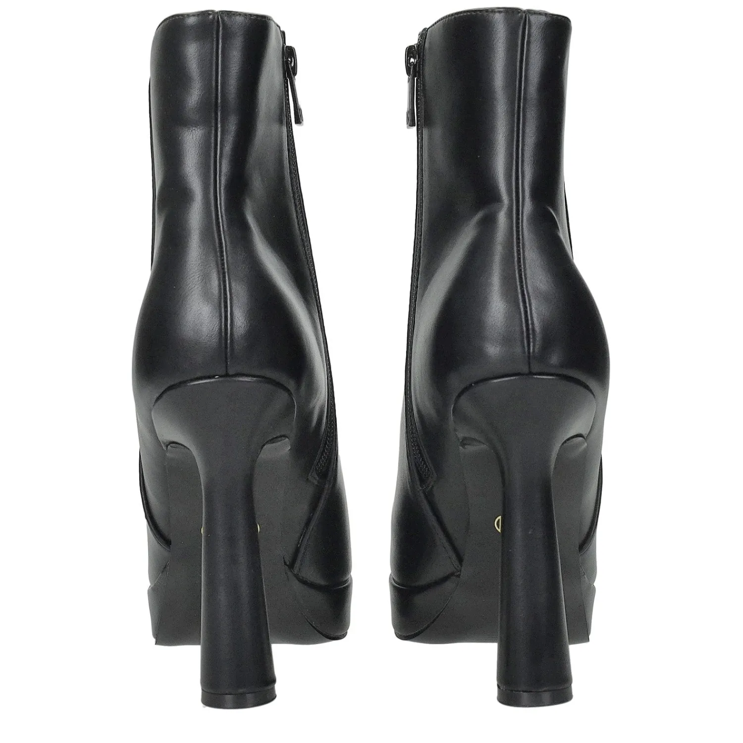 Tata Italia Stivaletti con dettagli stretch.Tacco alto 12cm Nero New