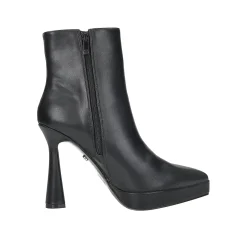 Tata Italia Stivaletti con dettagli stretch.Tacco alto 12cm Nero New