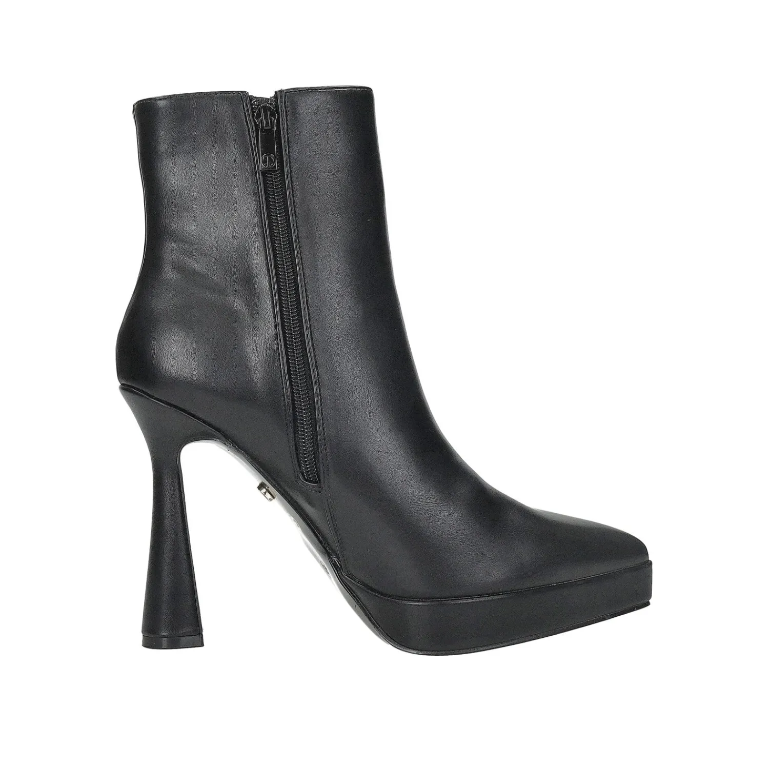 Tata Italia Stivaletti con dettagli stretch.Tacco alto 12cm Nero New