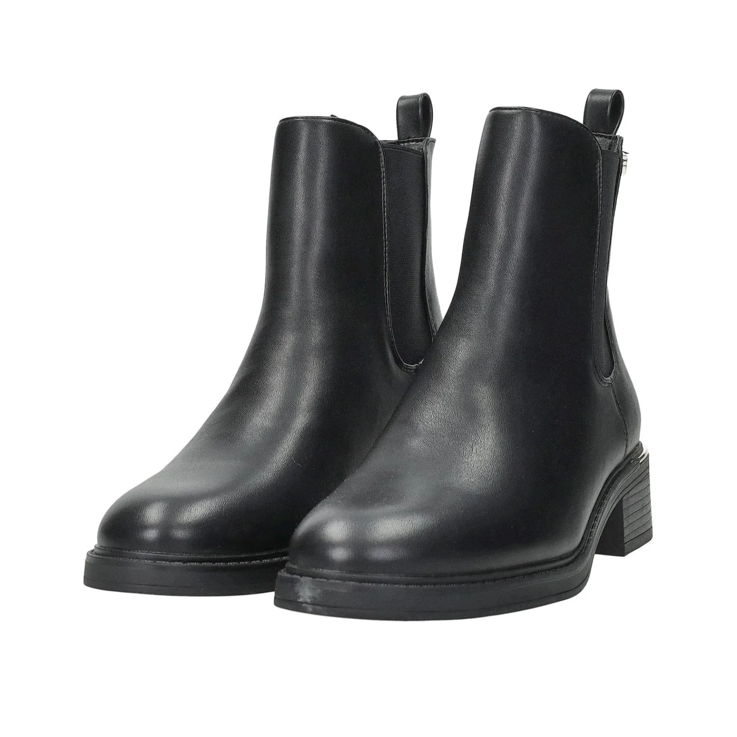 Tata Italia Stivaletti con dettaglio metallizzato.Tacco alto 4cm Nero Outlet