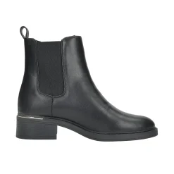 Tata Italia Stivaletti con dettaglio metallizzato.Tacco alto 4cm Nero Outlet