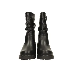 Tata Italia Stivaletti con fibbia. Tacco alto 4cm Nero Discount
